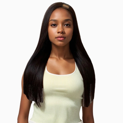 Clara: 100% Remy Brazilian U Part Wig – Fuller Hair, Natural Style