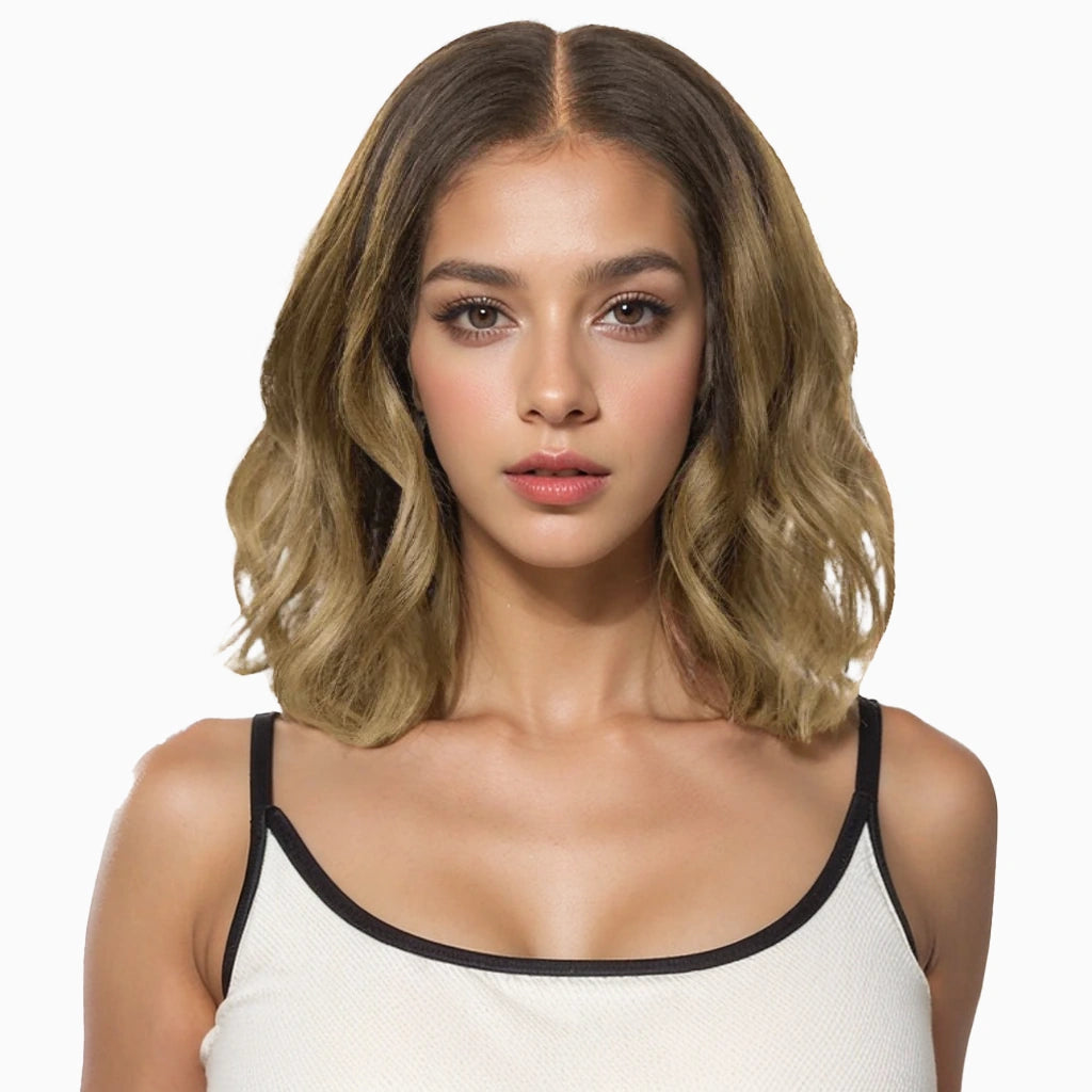 Katia Wig: 100% Natural Wavy Hair for Effortless Style