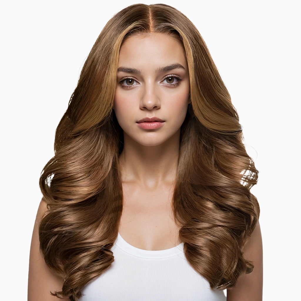 Rama: 100% Mongolian Wavy Hair Wig for a Stunning, Natural Look