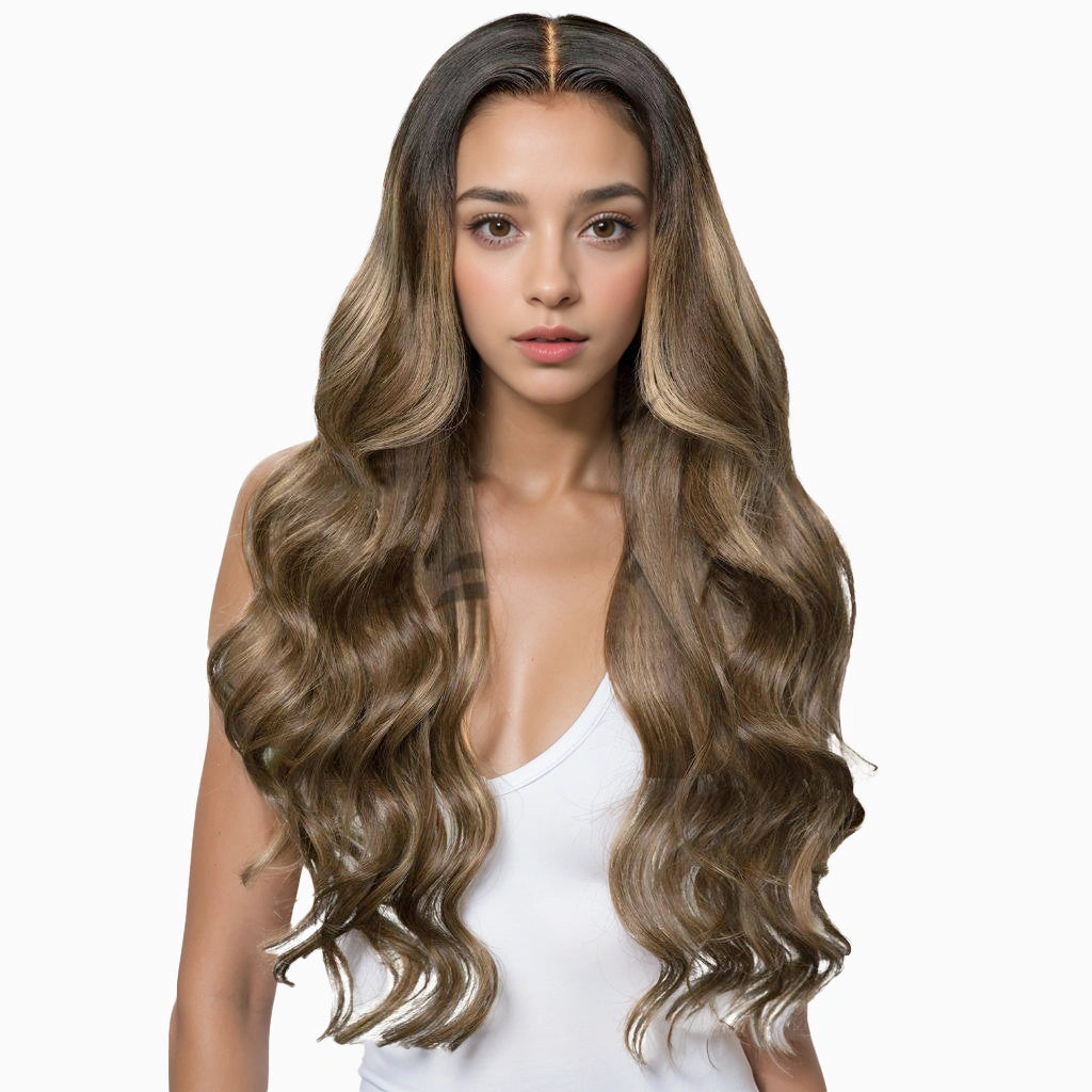 Ruby: 100% Remy Swiss Lace Wavy Wig – Perfect Waves, Effortlessly